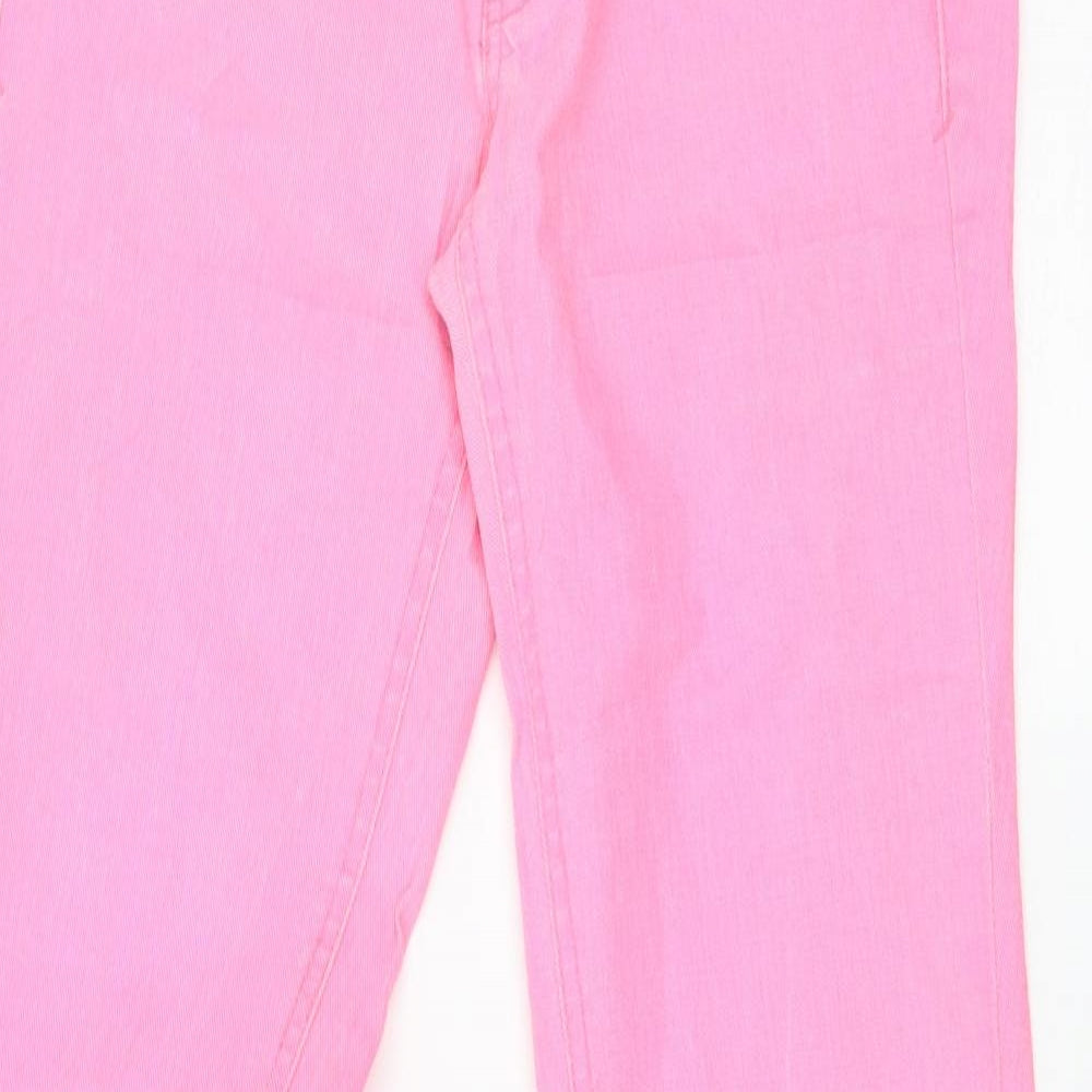 TOM TAILOR Womens Pink  Denim Skinny Jeans Size 30 in L33 in