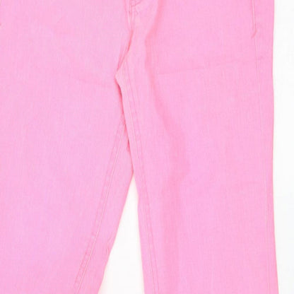 TOM TAILOR Womens Pink  Denim Skinny Jeans Size 30 in L33 in