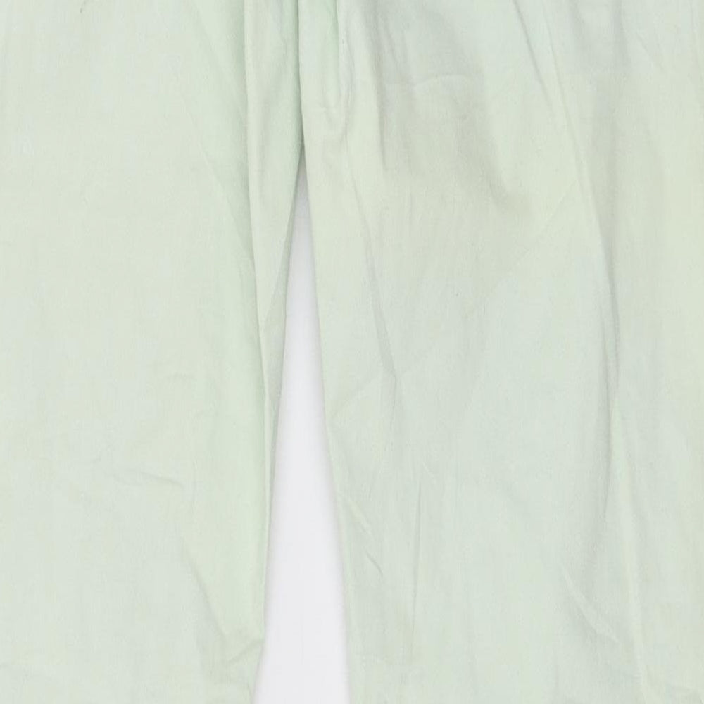 Laura Torelli collection Womens Green  Denim Skinny Jeans Size 8 L30 in