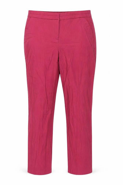 Front view of Atmosphere women’s pink trousers, size UK 10, 26-inch leg