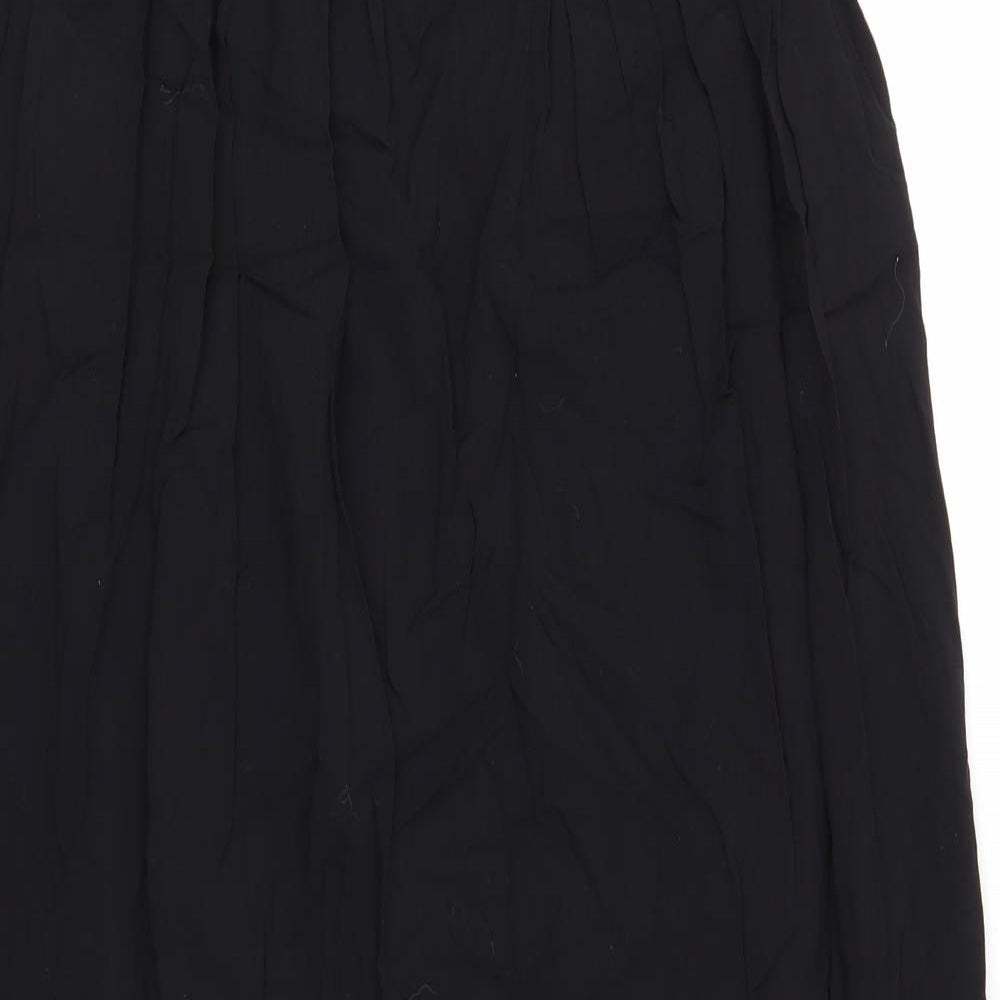 New Look Womens Black   Swing Skirt Size 10