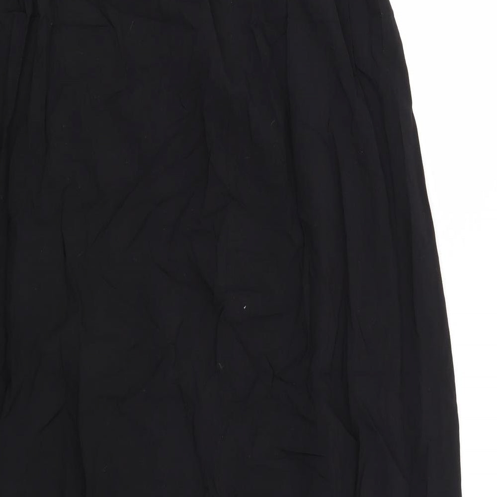 New Look Womens Black   Swing Skirt Size 10