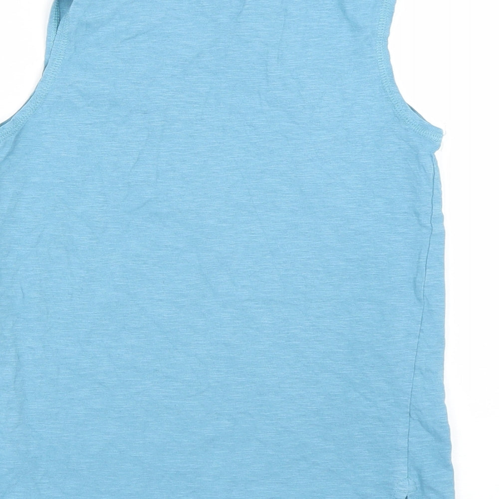 TU Boys Blue   Basic Tank Size 9 Years