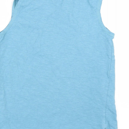 TU Boys Blue   Basic Tank Size 9 Years