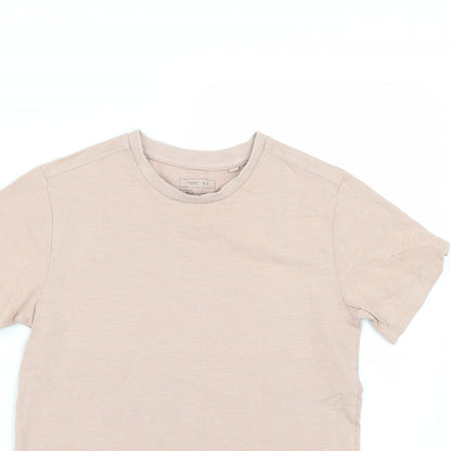 NEXT Boys Brown   Basic T-Shirt Size 7 Years