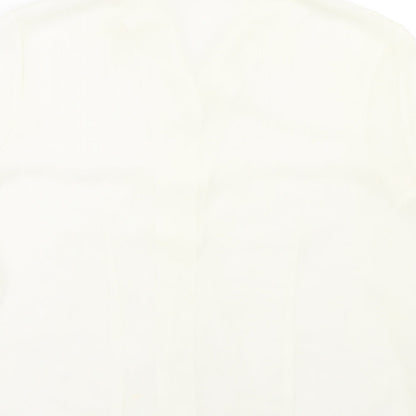 Womens UK Size 16 Atmosphere Beige Basic Button-Up
