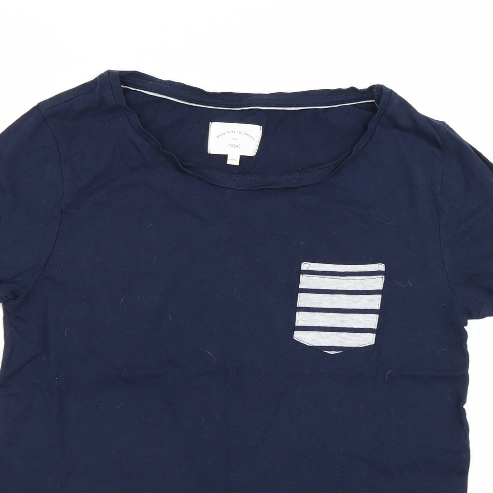 NEXT Womens Blue   Top Pyjama Top Size XS