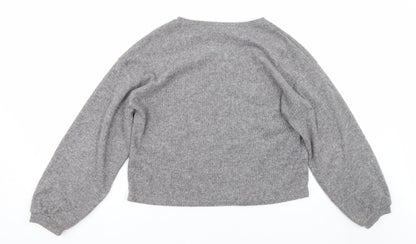 New look  Womens Grey   Pullover Jumper Size M