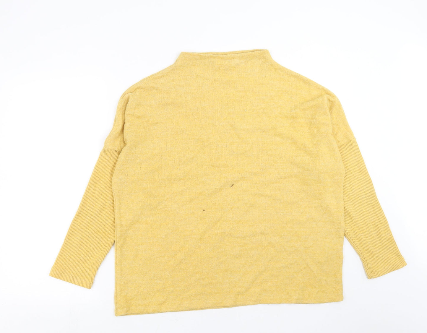 Womens UK Size L H&M Yellow Pullover Jumper