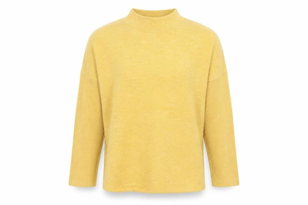Womens UK Size L H&M Yellow Pullover Jumper