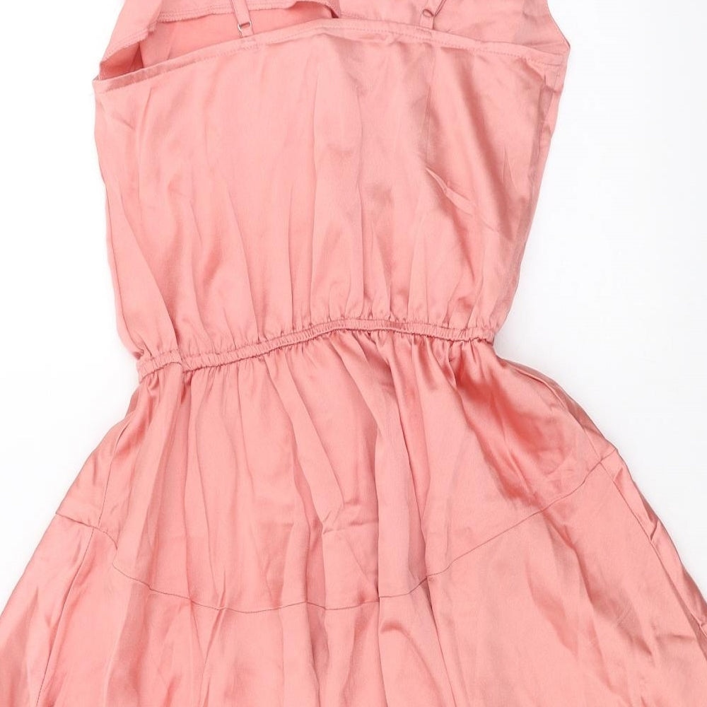 Zaful Womens Pink   Fit & Flare  Size S