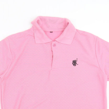 Preworn Mens Pink    Polo Size S
