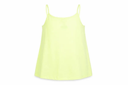 Front view of F&F girls’ green camisole t-shirt, size 12-13, years