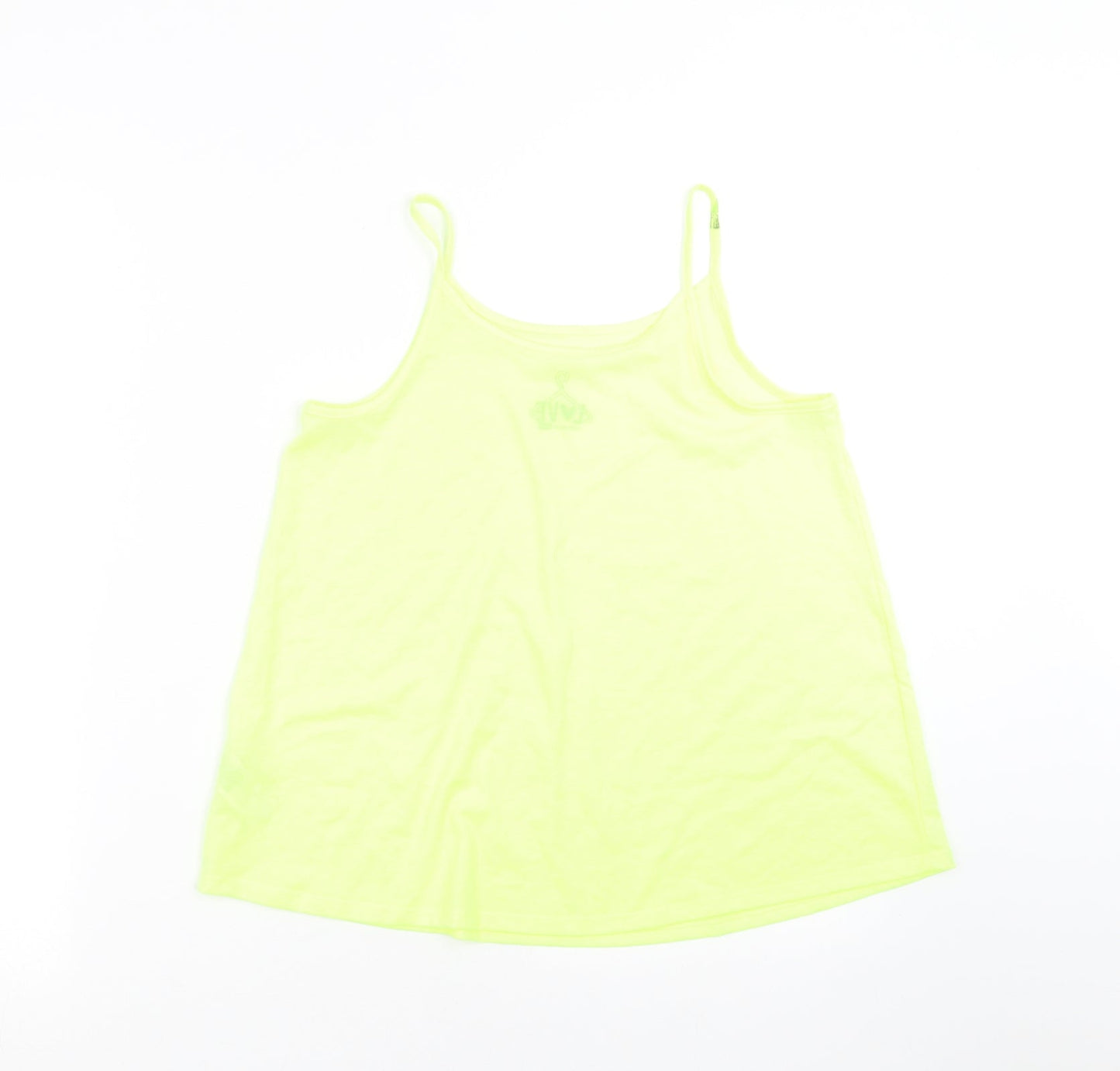 F&F Girls Green   Camisole T-Shirt Size 12-13 Years
