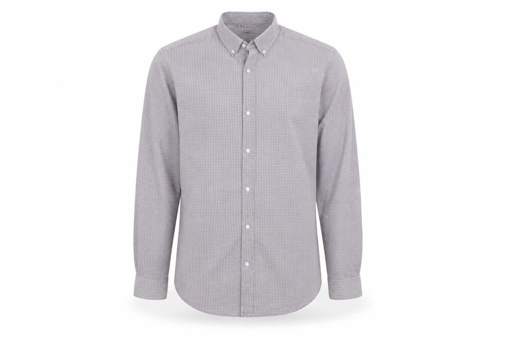 Mens UK Collar Size 16 Debenhams Smart Purple  Dress Shirt