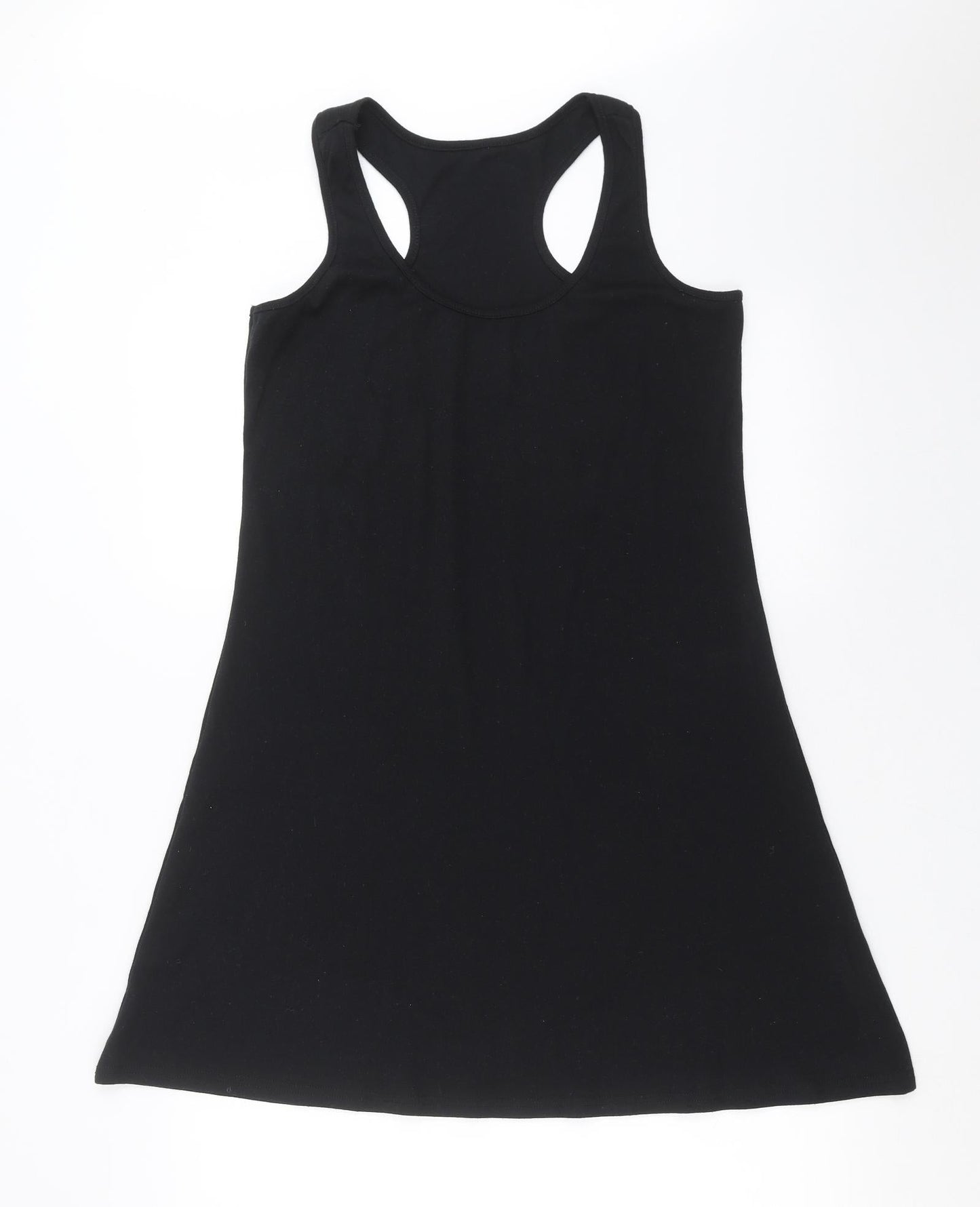 Preworn Womens Black   Tank Dress  Size L