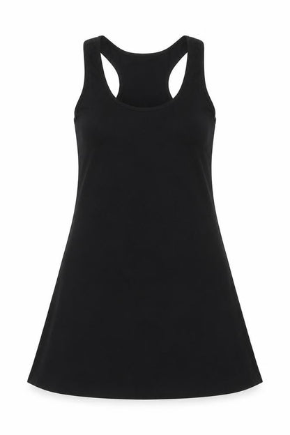 Preworn Womens Black   Tank Dress  Size L