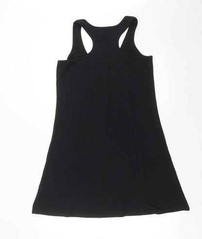 Preworn Womens Black   Tank Dress  Size L