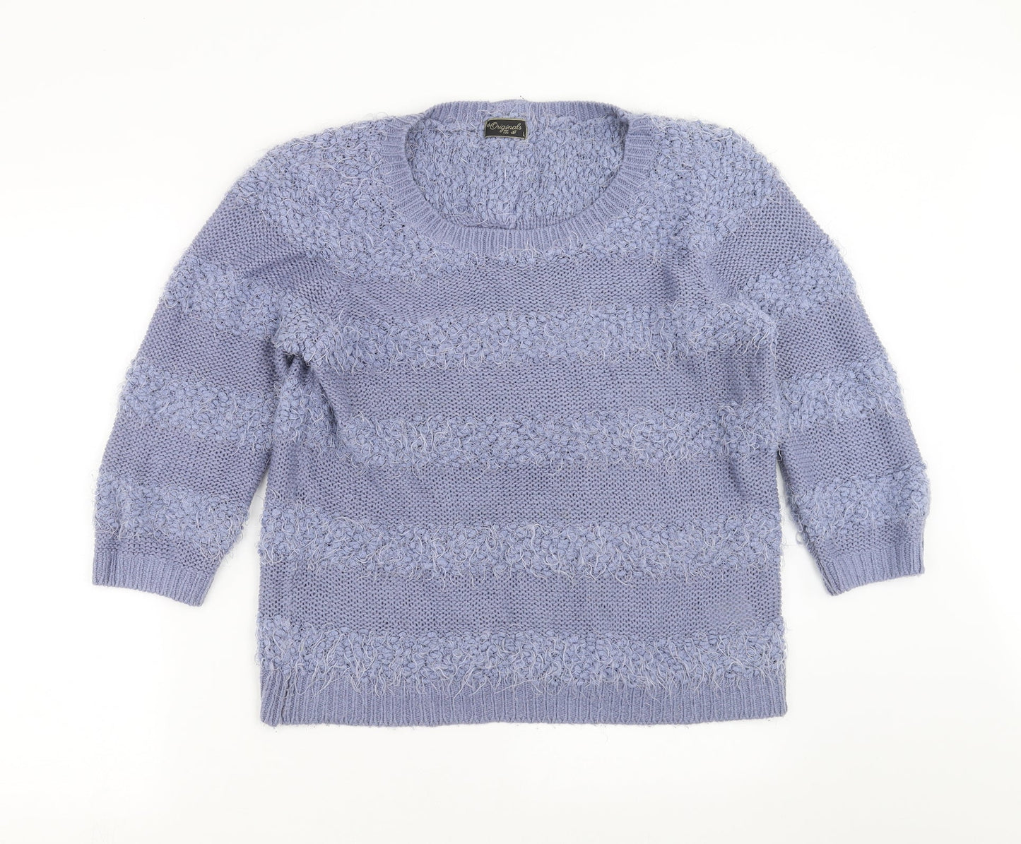 Womens UK Size L Originals Blue Pullover Jumper