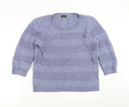 Womens UK Size L Originals Blue Pullover Jumper