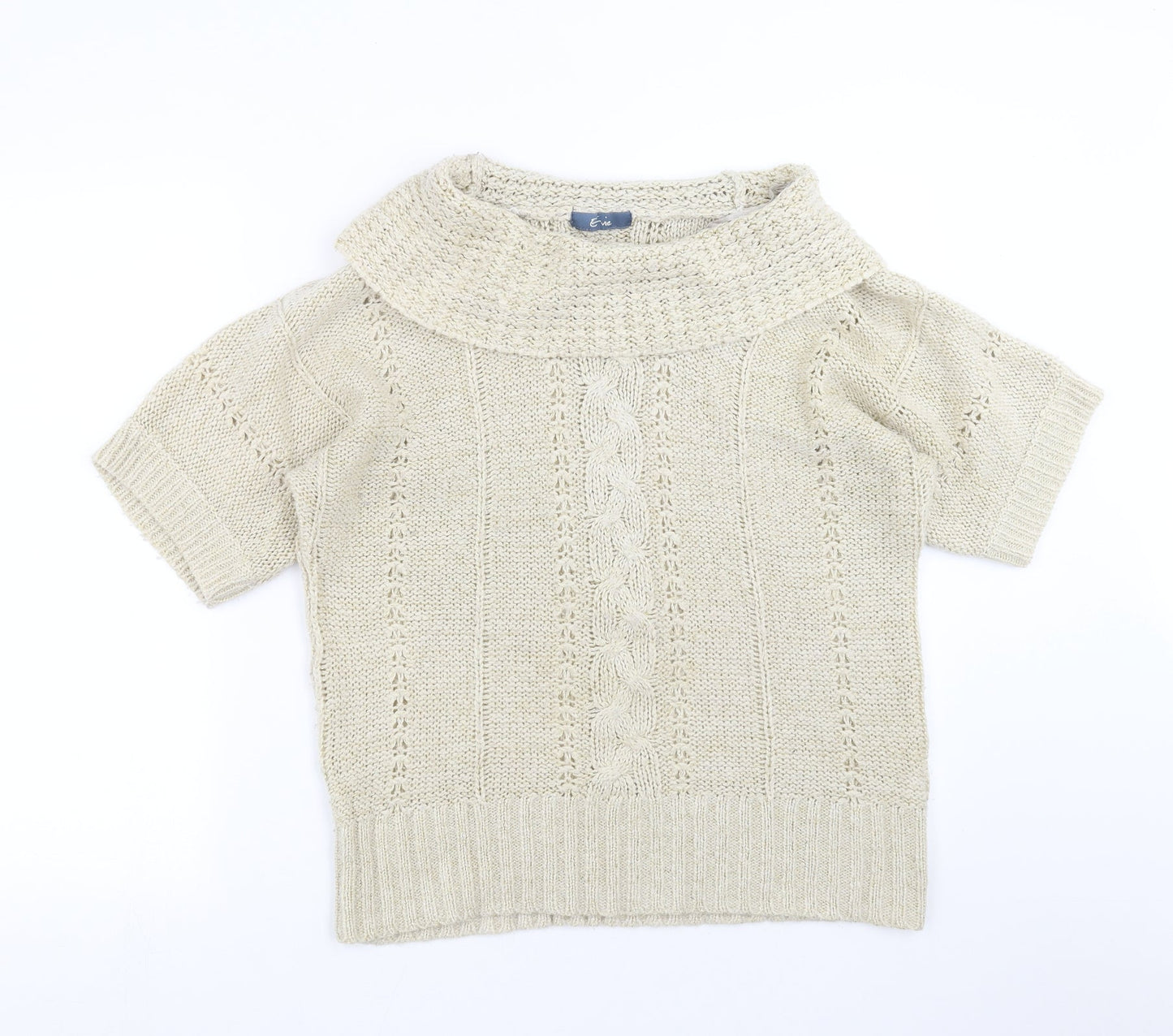 Womens UK Size 16 Evie Beige Pullover Jumper