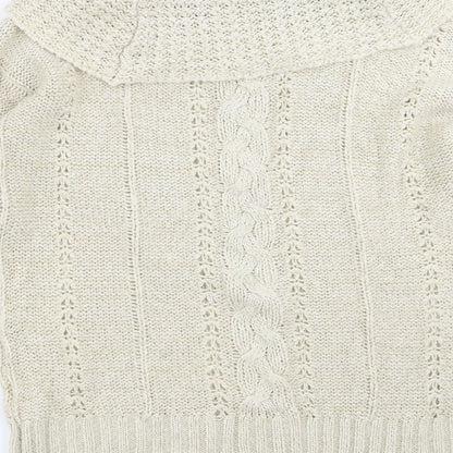 Womens UK Size 16 Evie Beige Pullover Jumper