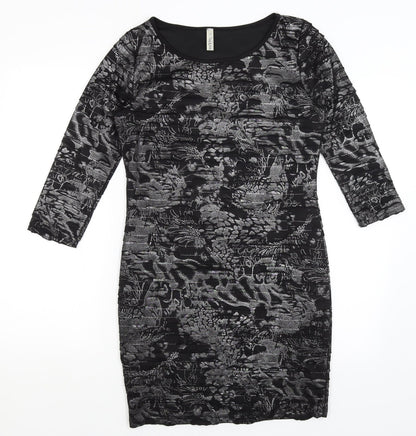 Tink & Funk Womens Black   Pencil Dress  Size M