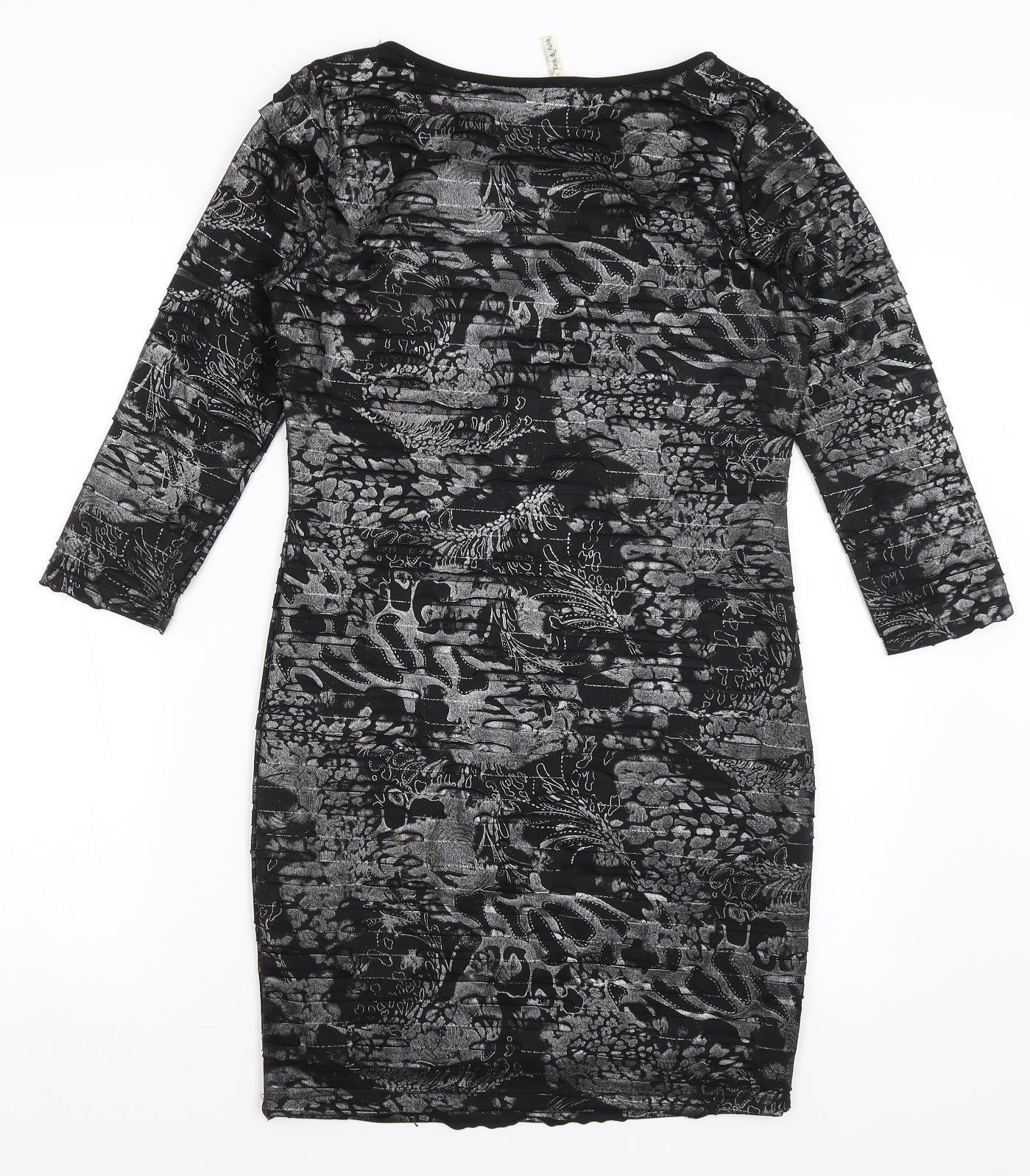 Tink & Funk Womens Black   Pencil Dress  Size M