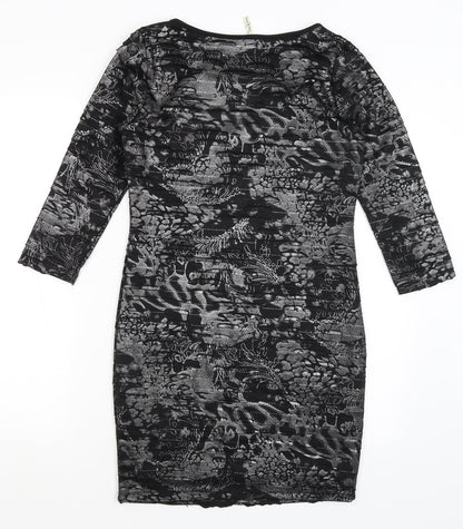 Tink & Funk Womens Black   Pencil Dress  Size M