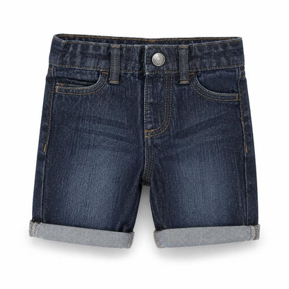 Front view of Denim Co Baby Blue Cropped Jeans, size 18-24, Months
