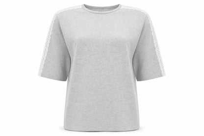 Womens UK Size M QED London Grey Pullover Jumper