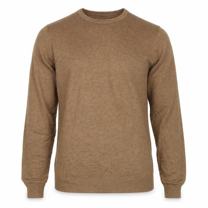 Mens UK Size S F&F Brown Pullover Jumper