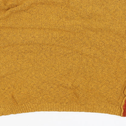 Womens UK Size S Yes Lola Brown Pullover Jumper
