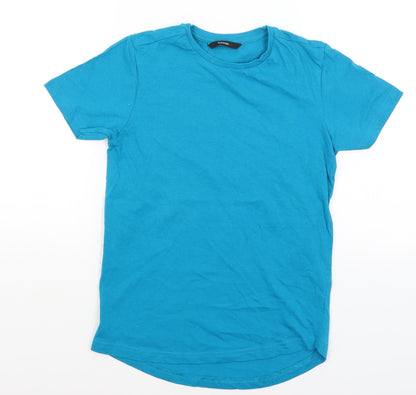 George Boys Blue   Basic T-Shirt Size 10-11 Years
