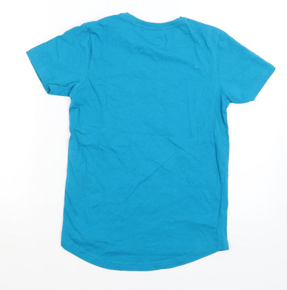 George Boys Blue   Basic T-Shirt Size 10-11 Years
