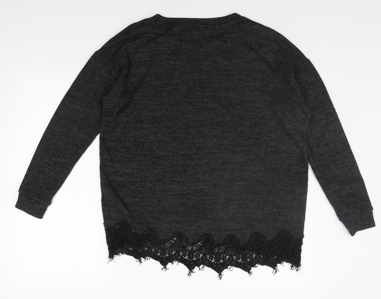 F&F Womens Grey   Pullover Jumper Size 10