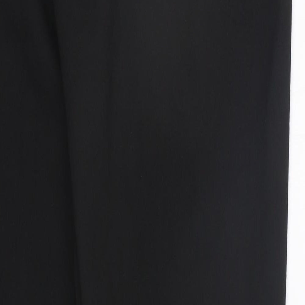 Womens UK Size 32 in Peacocks Regular Fit  Black Trousers