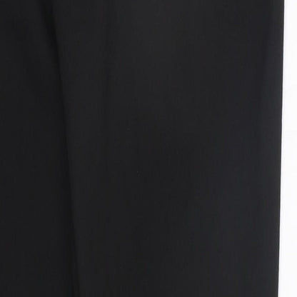 Womens UK Size 32 in Peacocks Regular Fit  Black Trousers