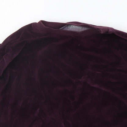 NEXT Girls Purple   Pullover Jumper Size 8 Years