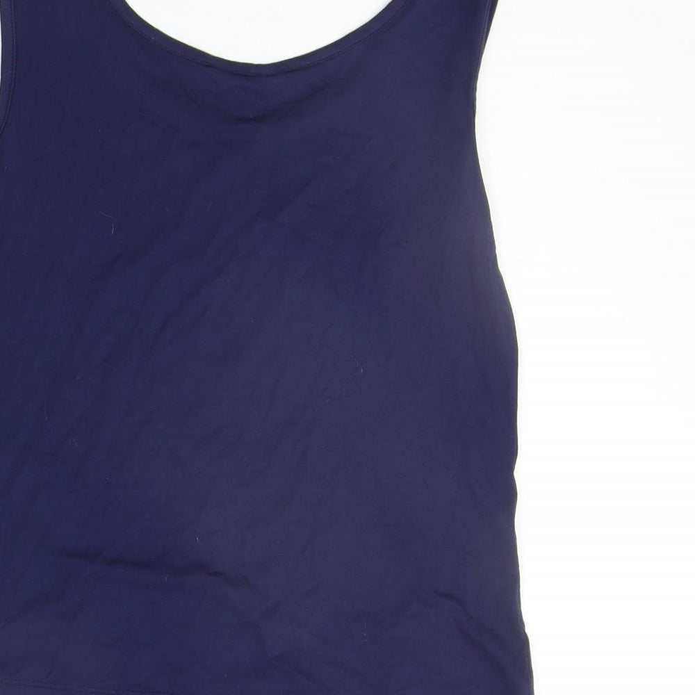 DASH Womens Blue   Basic Tank Size 10