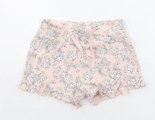 Primark Baby Pink Floral  A-Line Skirt Size 24 Months  - SHORTS