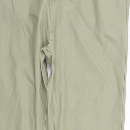 Elegence DELUXE Womens Green   Trousers  Size 14 L27 in