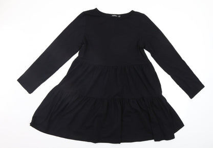 Boohoo Womens Black   A-Line  Size 10