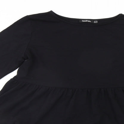 Boohoo Womens Black   A-Line  Size 10