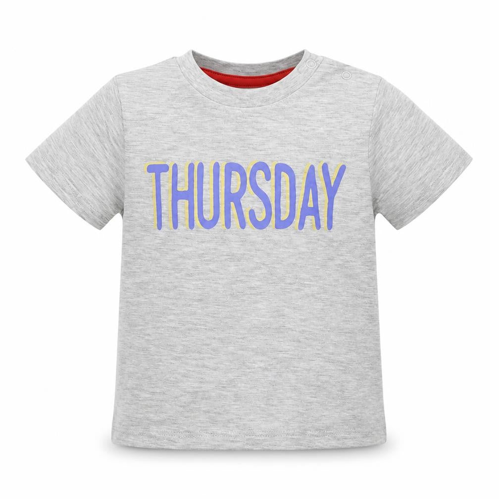 F&F  Boys Grey   Basic T-Shirt Size 12-18 Months