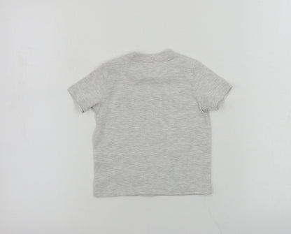 F&F  Boys Grey   Basic T-Shirt Size 12-18 Months