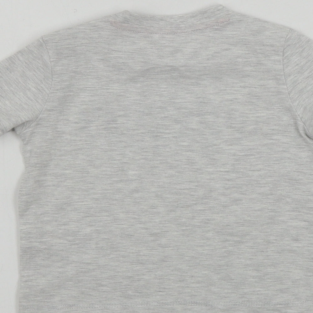 F&F  Boys Grey   Basic T-Shirt Size 12-18 Months
