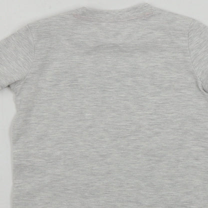F&F  Boys Grey   Basic T-Shirt Size 12-18 Months