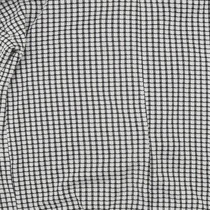 Preworn  Womens Grey Check  Cardigan Jumper Size L