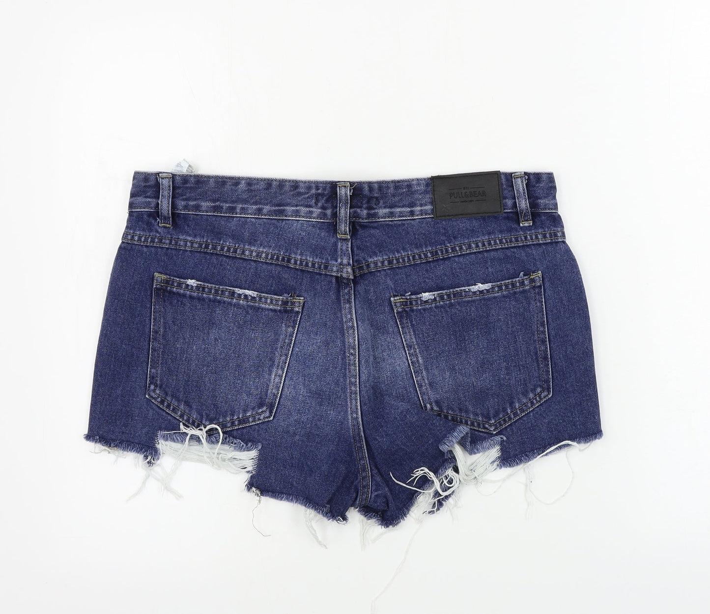 Pull&Bear  Womens Blue   Cut-Off Shorts Size 30 in